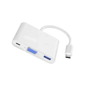 4XUSBCHUB03 4XEM Docking station USB-C VGA