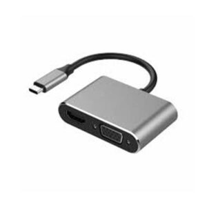 4XUSBCHUB05 4XEM docking station USB-C VGA, HDMI