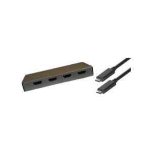 4XUSBCHUB09 4XEM Docking station USB-C 4 x HDMI