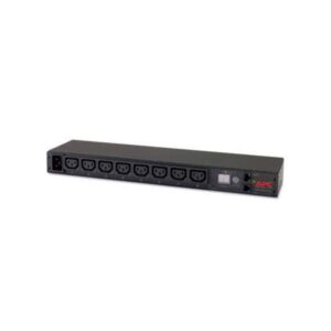 AP7821 APC Rack PDU, Metered, 1U, 16A, 208/230V, (8) C13