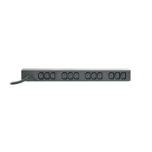 AP9566 APC Rack PDU, Basic, 1U, 16A, 208V, (12)C13