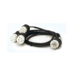 AP9884 APC Power Cord Splitter, L21-20P to (3)L6-20R