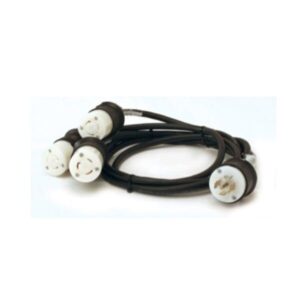 AP9884 APC Power Cord Splitter, L21-20P to (3)L6-20R