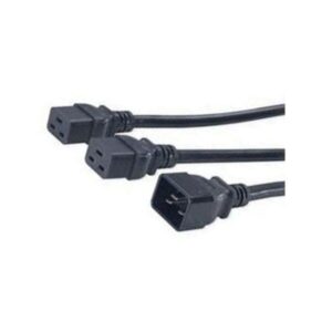 AP9898 APC Power Cord Splitter, C20 to (2)C19, 1.8m