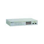 AT-GS950/8-10 Allied Telesis 8-port 10/100/1000T+2 Combo Smart Switch