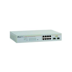 AT-GS950/8-10 Allied Telesis 8-port 10/100/1000T+2 Combo Smart Switch