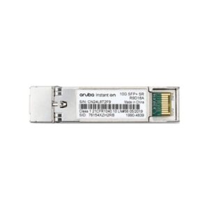 R9D18A HPE Aruba IOn 10G SFP+ LC SR 300m MMF Transceiver