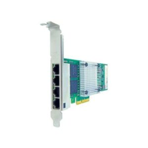 817738-B21-AX Axiom Upgrades 10GBS Dual Port RJ45 PCIE 3.0 X4 NIC Card for Intel