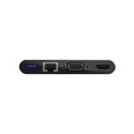AVC005BTBK Belkin USBC-Gbe HDMI VGA USBA Black Multiport Adapter