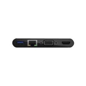 AVC005BTBK Belkin USBC-Gbe HDMI VGA USBA Black Multiport Adapter