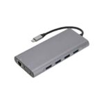 F4U092BTSGY Belkin USB-C Hub, 5-in-1 USB-C Docking Station for Mac 60W USB-C PD, 4K HDMI USB-A, USB-C