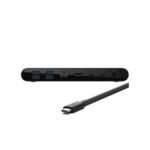 F4U097TT Belkin Thunderbolt 3 Dock Pro USB-C Docking Station, Dual 4K@60Hz, 85W Charging