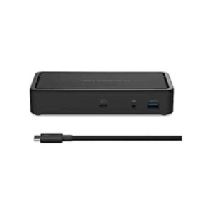 F4U109TT Belkin Thunderbolt 3 Dock Plus USB-C Docking Station for Mac/Windows, Dual 4K, 60W Charging, 2xDP