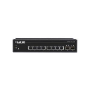 LGB5510A Black Box 8-Ports 10Gbps Layer 2+ Web Smart Switch
