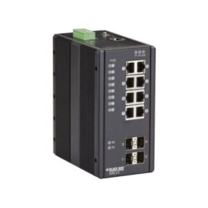 LIE1014A Black Box Industrial Managed Ethernet PoE+ Switch-12 ports