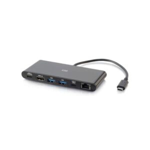 28845 C2G USB C Docking Station with 4K HDMI, USB, Ethernet, and USB C Power Delivery up to 60W