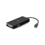 C2G54454 C2G Multiport Video Adapter 4K USB C HDMI Displayport DVI & VGA