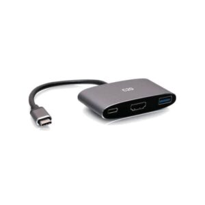C2G54460 C2G USB C Docking Station with 4K HDMI, USB, and USB C Power Delivery up to 100W