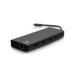 C2G54488 C2G USB C Docking Station Dual Monitor with 4K HDMI, USB, Ethernet, and AUX