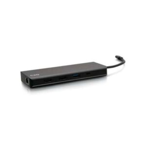 C2G54487 C2G 4K Dual Monitor Dock Power HDMI Ethernet USB