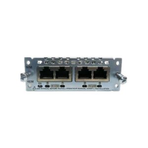 NIM-4E/M Cisco Fourth-Generation Network Interface Module Voice interface card