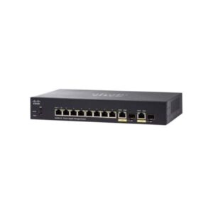 SG350-10-K9-NA Cisco 250 Series 8-Ports SFP Rack-mountable Gigabit Ethernet Switch