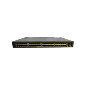 WS-C2960-48PST-L, Cisco Catalyst 2960, 48 PoE 2 SFP Network Switch