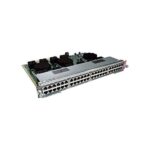 WS-X4748-RJ45V+E Cisco Line Card E-Series Switch 48 ports plug-in module