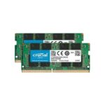 CT2K8G4SFRA32A Crucial DDR4 kit 16 GB: 2 x 8 GB SO-DIMM 260-pin 3200 MHz / PC4-25600 unbuffered
