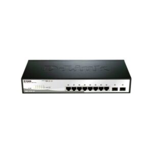 DGS-1210-10 D-Link Smart+switch – 8 ports – managed – rack-mountable