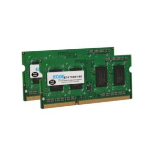 PE22547602 EDGE DDR3 kit 8 GB: 2 x 4 GB SO-DIMM 204-pin 1333 MHz / PC3-10600 unbuffered