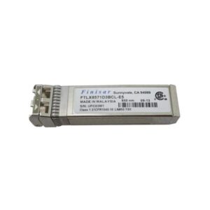 FTLX8571D3BCL-E5 Finisar Corporation 10Gbps 850nm 300m Short Wave SFP+ Network Transceiver Module