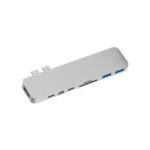 GN28D-SILVER HyperDrive Pro 8-in-2 Hub-docking station