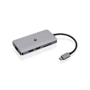 GUD3C06 IOGEAR USB-C Travel Dock with Power Delivery 3.0