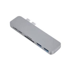 HD28C-GRAY HyperDrive Duo 7-in-2 Hub-docking station