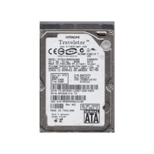 HTS541080G9SA00 Hitachi Travelstar 5K100 80GB SATA Hard Drive