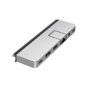 HD575-SILVER HyperDrive DUO Pro docking station USB-C x 2 HDMI, Thunderbolt, USB4 GigE