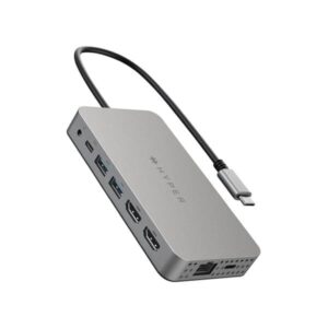 HDM1H HyperDrive Dual 4K HDMI 10-in-1 USB-C Hub Docking station