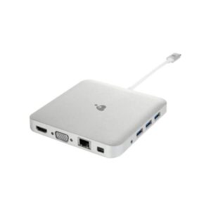 GUD3C03 IOGEAR Compact USB-C Docking Station with PD Pass-Thru