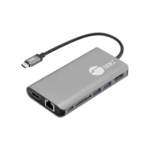 JU-DK0F11-S1 SIIG AC USB-C MST Video with Hub LAN
