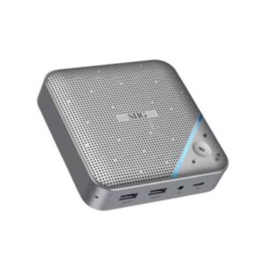 JU-DK0S11-S1 SIIG USB-C Multitask Mini Dock with Conference Speaker