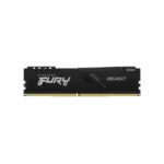 KF426C16BB1K4/64 Kingston Technology 64GB 2666 DDR4 CL16 1GX8 Fury Beast Black