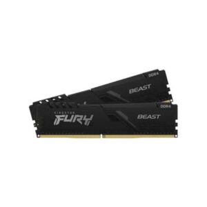 KF432C16BBK2/8 Kingston Technology 8GB 3200 DDR4 CL16 Kit 2 Fury Beast Black