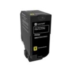 84C0HYG Lexmark Toner Cartridge – Yellow