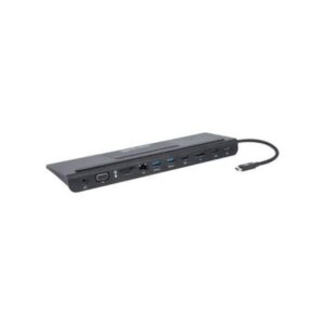 153478 Manhattan USB-C Dock/Hub with Card Reader and MST
