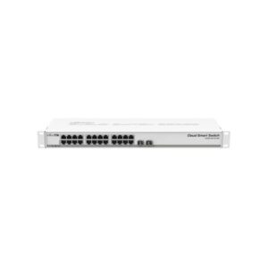 CSS326-24G-2S+RM MikroTik Cloud Smart Switch w/ 24 Gigabit Ports