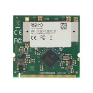 R52Hn DMIKROTIK 802.11A/B/G/N HIGH POWER DUAL BAND MINIPCI CARD