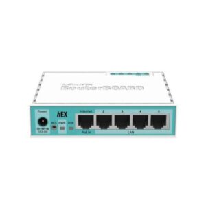 RB750r2 MikroTik RouterBOARD 750r2 hEX lite Complete with enclosure