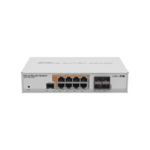 CRS112-8P-4S-IN Mikrotik 8x Gigabit POE Ethernet Smart Switch, 4x SFP cages