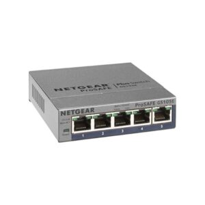 GS105E-200NAS Netgear ProSafe Plus Switch, 5-Port